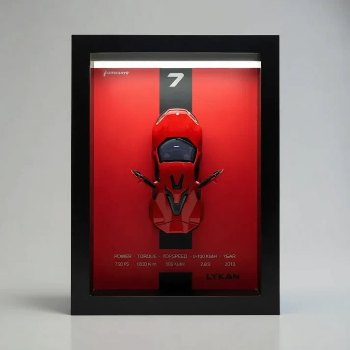 DriveArt™ 3D CAR Frame Lykan