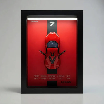 DriveArt™ 3D CAR Frame Lykan