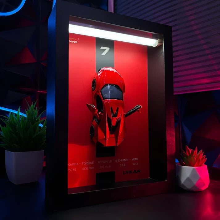 DriveArt™ 3D CAR Frame Lykan