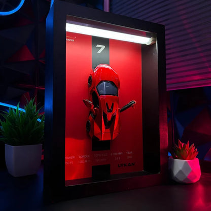 DriveArt™ 3D CAR Frame Lykan