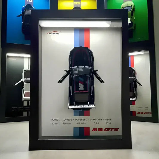 DriveArt™ 3D CAR Frame BMW - M8 GTE