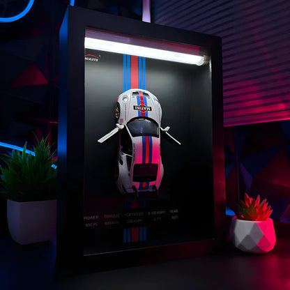DriveArt™ 3D CAR Frame Porche 911 GT3 RSR