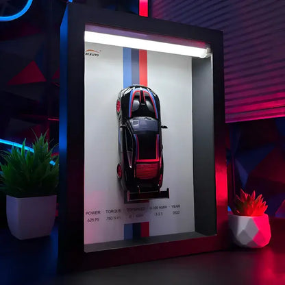 DriveArt™ 3D CAR Frame BMW - M8 GTE